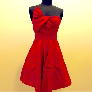 COCO AVANTE Red Bow Dress